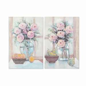 Toile DKD Home Decor Toile Bois MDF 60 x 2,5 x 90 cm