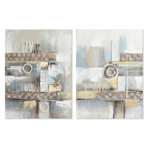 Toile DKD Home Decor Toile Bois MDF 60 x 3 x 80 cm
