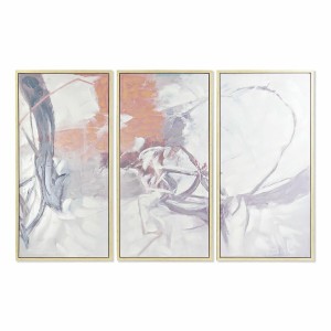 Leinwand DKD Home Decor polystyrol Leinwand 180 x 4 x 120 cm (3 Stücke)