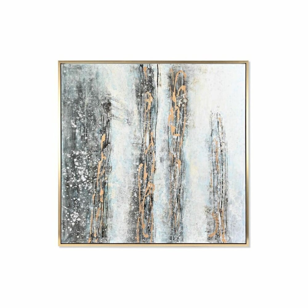 Leinwand DKD Home Decor polystyrol Leinwand 131 x 4 x 131 cm