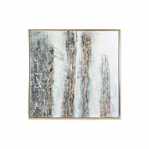 Leinwand DKD Home Decor polystyrol Leinwand 131 x 4 x 131 cm