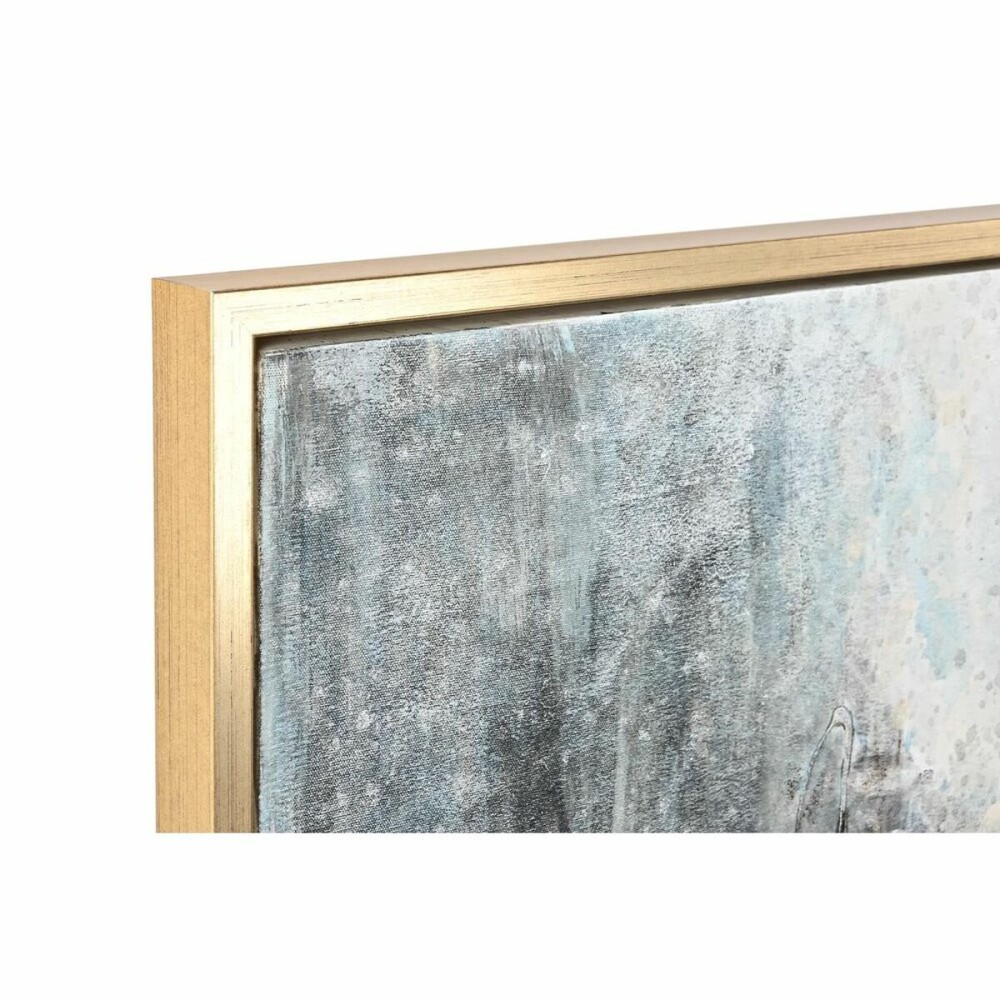 Leinwand DKD Home Decor polystyrol Leinwand 131 x 4 x 131 cm
