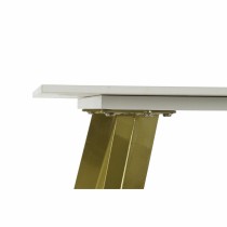 kleines Beistelltischchen DKD Home Decor Weiß Gold 60 x 60 x 48 cm