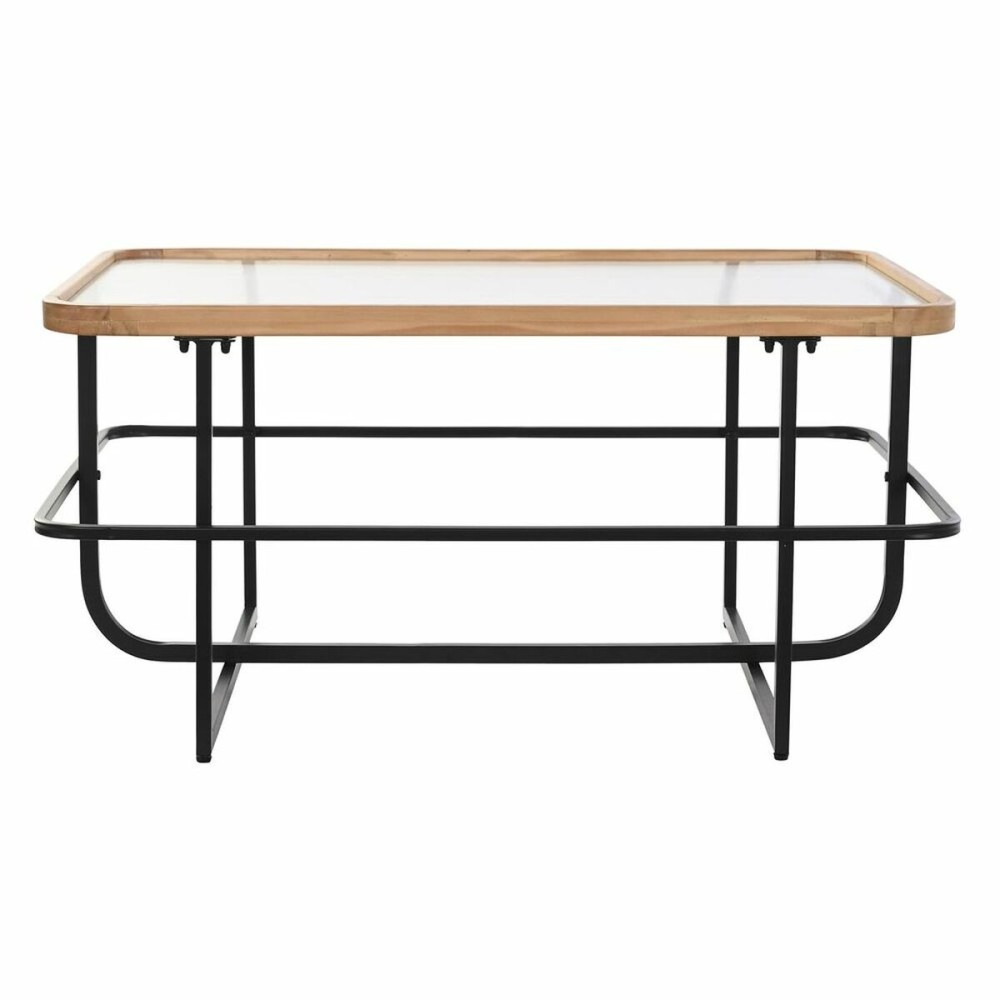 Centre Table DKD Home Decor Crystal Metal (90 x 60 x 46 cm)