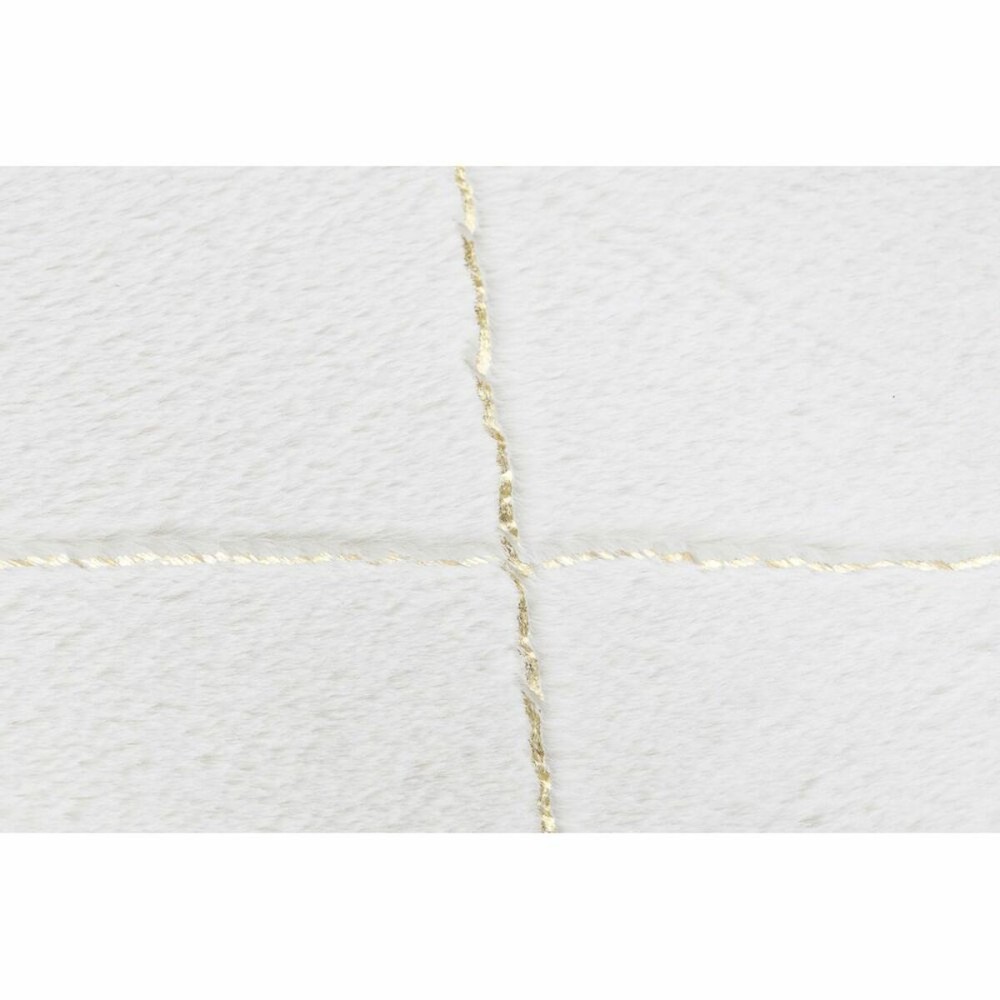 Teppich DKD Home Decor Weiß Moderne (120 x 180 x 2,2 cm)