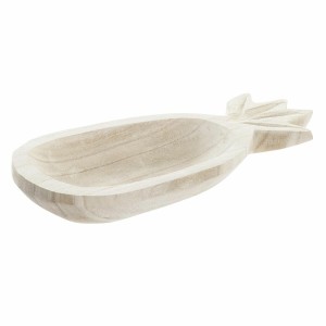 Tischdekoration DKD Home Decor Braun Paulonia-Holz 39 x 16 x 5 cm