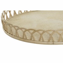 Tischdekoration DKD Home Decor Braun Bambus 8 cm 58 x 58 x 9 cm (3 Stücke)