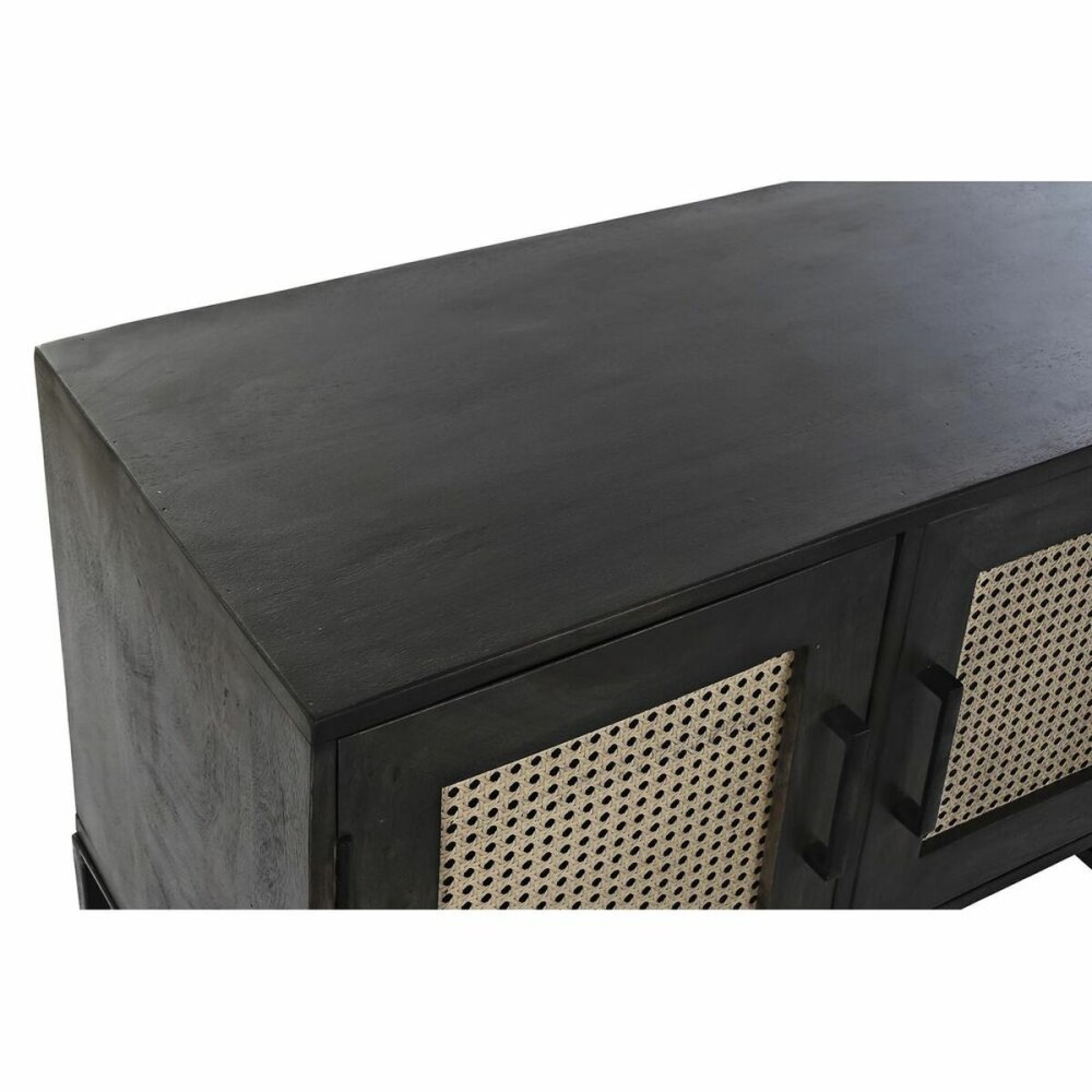 Sideboard DKD Home Decor Brown Rattan Mango wood 155 x 40 x 61,5 cm