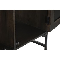 Sideboard DKD Home Decor Brown Rattan Mango wood 155 x 40 x 61,5 cm
