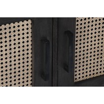 Sideboard DKD Home Decor Brown Rattan Mango wood 155 x 40 x 61,5 cm