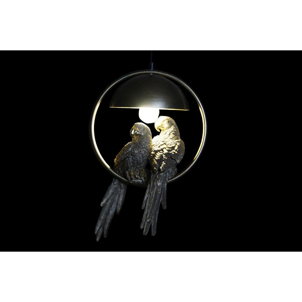 Deckenlampe DKD Home Decor Gold Metall Weiß Harz 50 W (29,5 x 22 x 44,5 cm) (2 Stück)