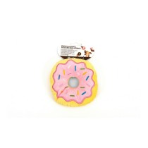 Jouet pour chien en peluche Gloria Frosty 3 x 5 x 14 cm Donut Rose