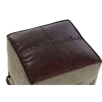 Fußstütze DKD Home Decor 46 x 40 x 40 cm Beige Braun Vintage