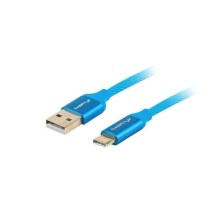 Câble USB A vers USB C Lanberg Quick Charge 3.0 Bleu