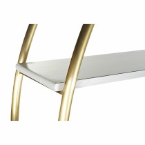 Shelves DKD Home Decor 160 x 35 x 180 cm Golden Metal White Poplar