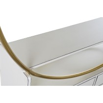 Shelves DKD Home Decor 160 x 35 x 180 cm Golden Metal White Poplar
