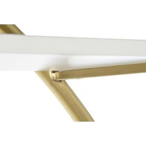 Shelves DKD Home Decor 160 x 35 x 180 cm Golden Metal White Poplar