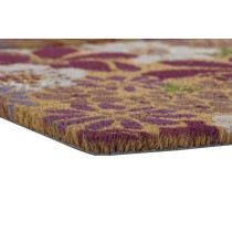Paillasson DKD Home Decor Caoutchouc Multicouleur 2 Unités Fibres de coco (60 x 40 x 1,5 cm)