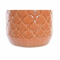 Vase DKD Home Decor Porcelain Orange Green (20 x 20 x 35 cm) (2 Units)