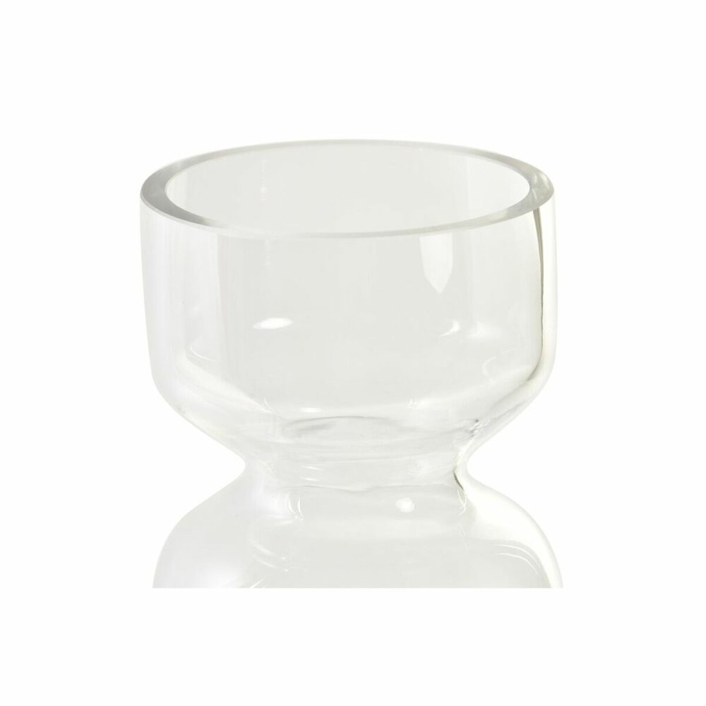 Vase DKD Home Decor Crystal Transparent Modern (14 x 14 x 30 cm)