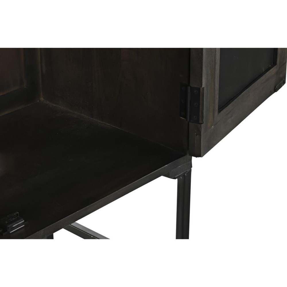 Sideboard DKD Home Decor Brown Black Mango wood 85 x 40 x 162,5 cm