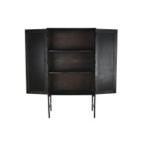 Anrichte DKD Home Decor Braun Schwarz Mango-Holz 85 x 40 x 162,5 cm
