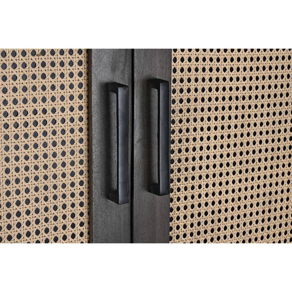 Anrichte DKD Home Decor Braun Schwarz Mango-Holz 85 x 40 x 162,5 cm