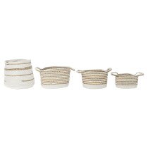 Set de basket DKD Home Decor Herbier marin Boho 36 x 36 x 34 cm