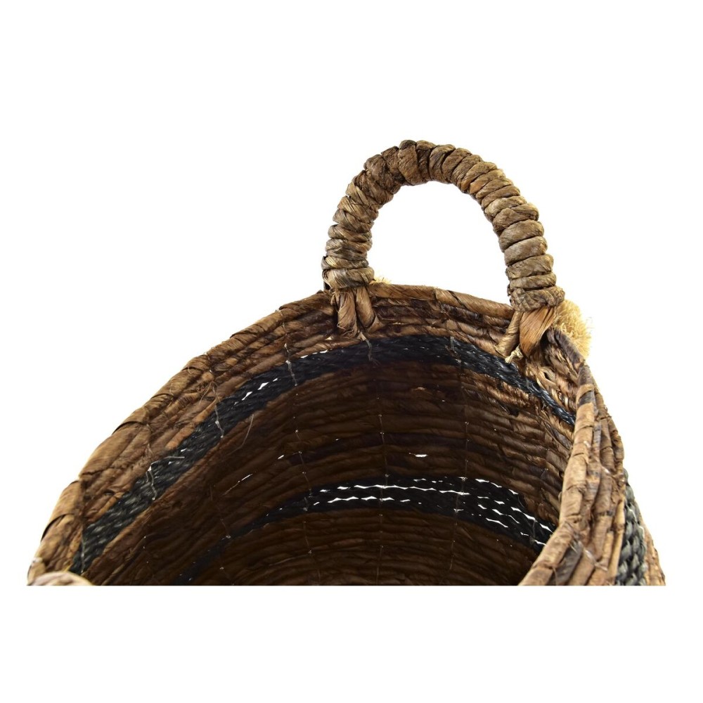 Korb-Set DKD Home Decor Naturfaser 31 x 31 x 33 cm Kolonial
