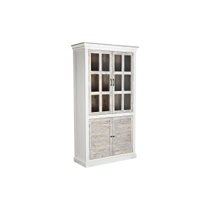 Displayständer DKD Home Decor 110 x 45 x 200 cm Kristall Aluminium Mango-Holz