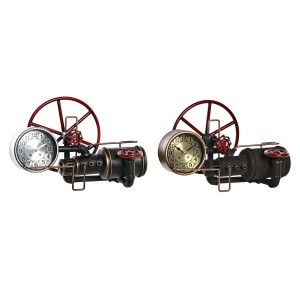Bordur DKD Home Decor Gold Silberfarben Vintage (2 Stück)