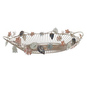 Tischdekoration DKD Home Decor Bunt Metall 56 x 36 x 12,7 cm