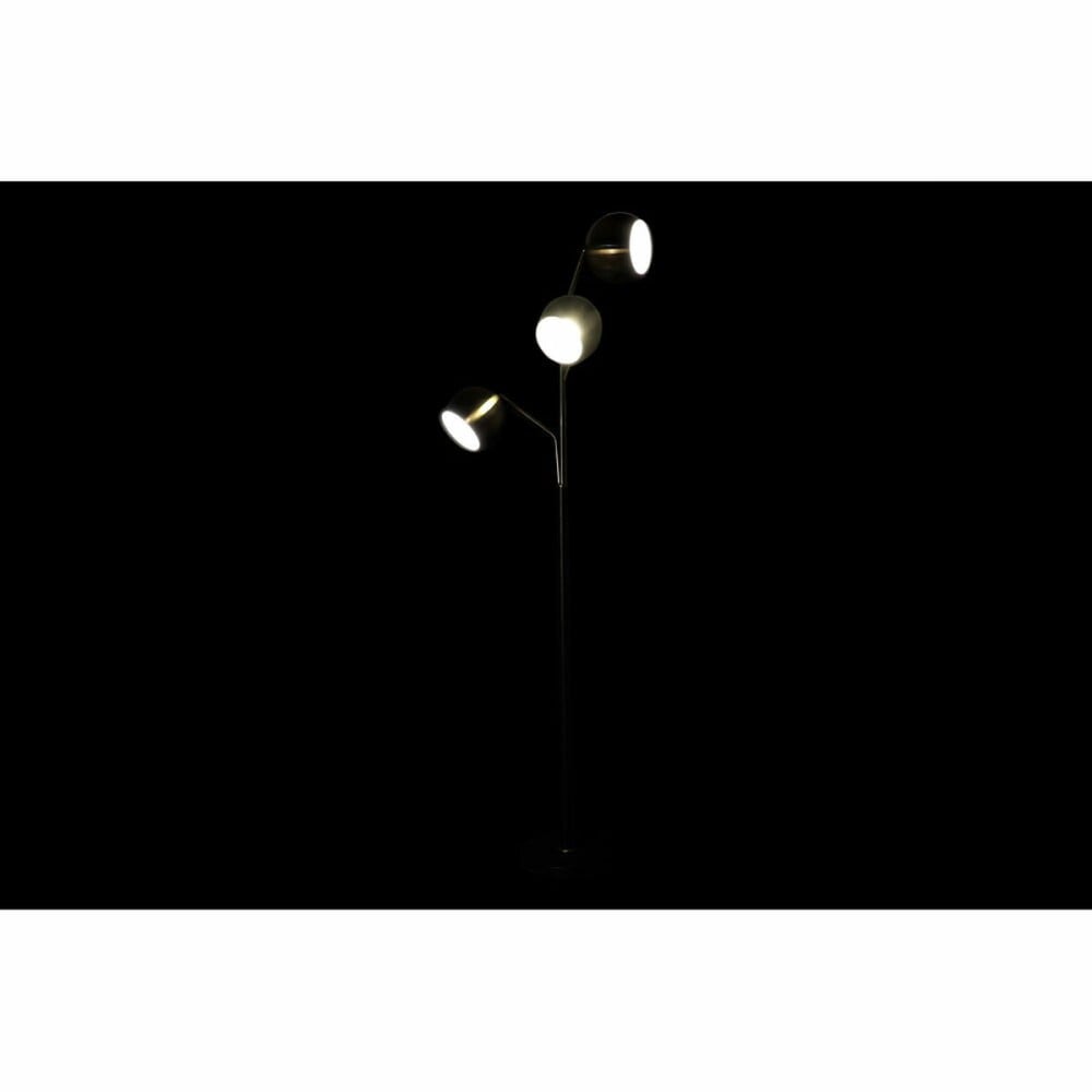 Stehlampe DKD Home Decor 35 x 25 x 167 cm Kristall Gold Metall Durchsichtig 220 V 50 W