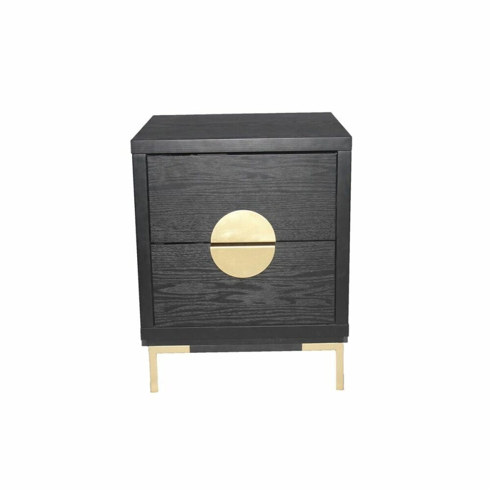Nachttisch DKD Home Decor Metall MDF (50 x 35 x 60 cm)