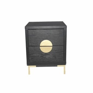 Nachttisch DKD Home Decor Metall MDF (50 x 35 x 60 cm)