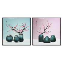 Bild DKD Home Decor Aluminium Holz MDF 80 x 3 x 80 cm