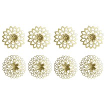 Figurine Décorative DKD Home Decor (4 Pièces) (2 Unités) (25 x 2 x 25 cm)