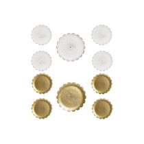 Figurine Décorative DKD Home Decor (5 Pièces) (2 Unités) Moderne (35 x 2 x 35 cm)
