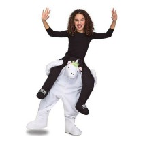 Déguisement pour Enfants My Other Me Ride-On Licorne 10-12 Ans Blanc