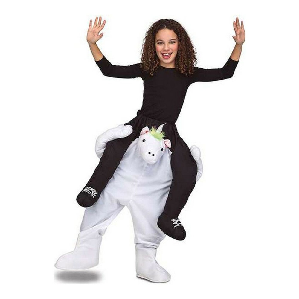 Déguisement pour Enfants My Other Me Ride-On Licorne 10-12 Ans Blanc