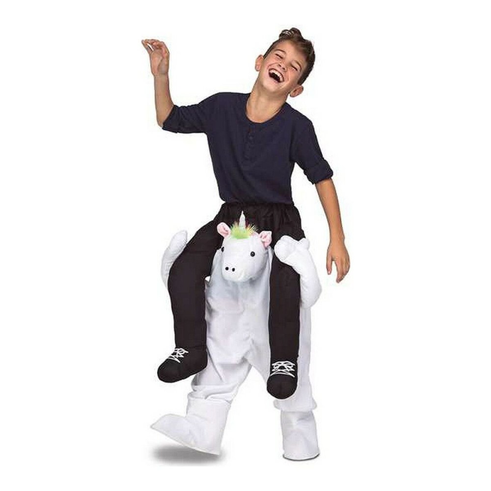 Déguisement pour Enfants My Other Me Ride-On Licorne 10-12 Ans Blanc