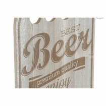 Décoration murale DKD Home Decor MDF Bière (25 x 1 x 55 cm)