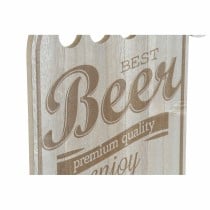 Wanddekoration DKD Home Decor MDF Bier (25 x 1 x 55 cm)