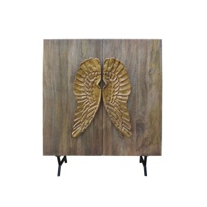 Sideboard DKD Home Decor Brown Golden Mango wood 100 x 45 x 120 cm 100 x 50 x 120 cm