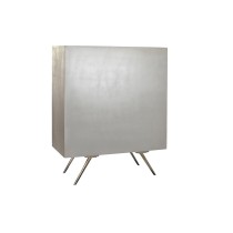 Buffet DKD Home Decor Blanc Gris Doré Laiton Bois de manguier 93 x 41 x 114 cm