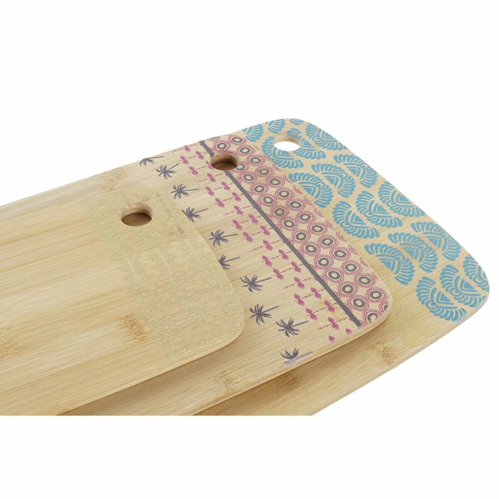 Jeu de planches à découper DKD Home Decor Tropical