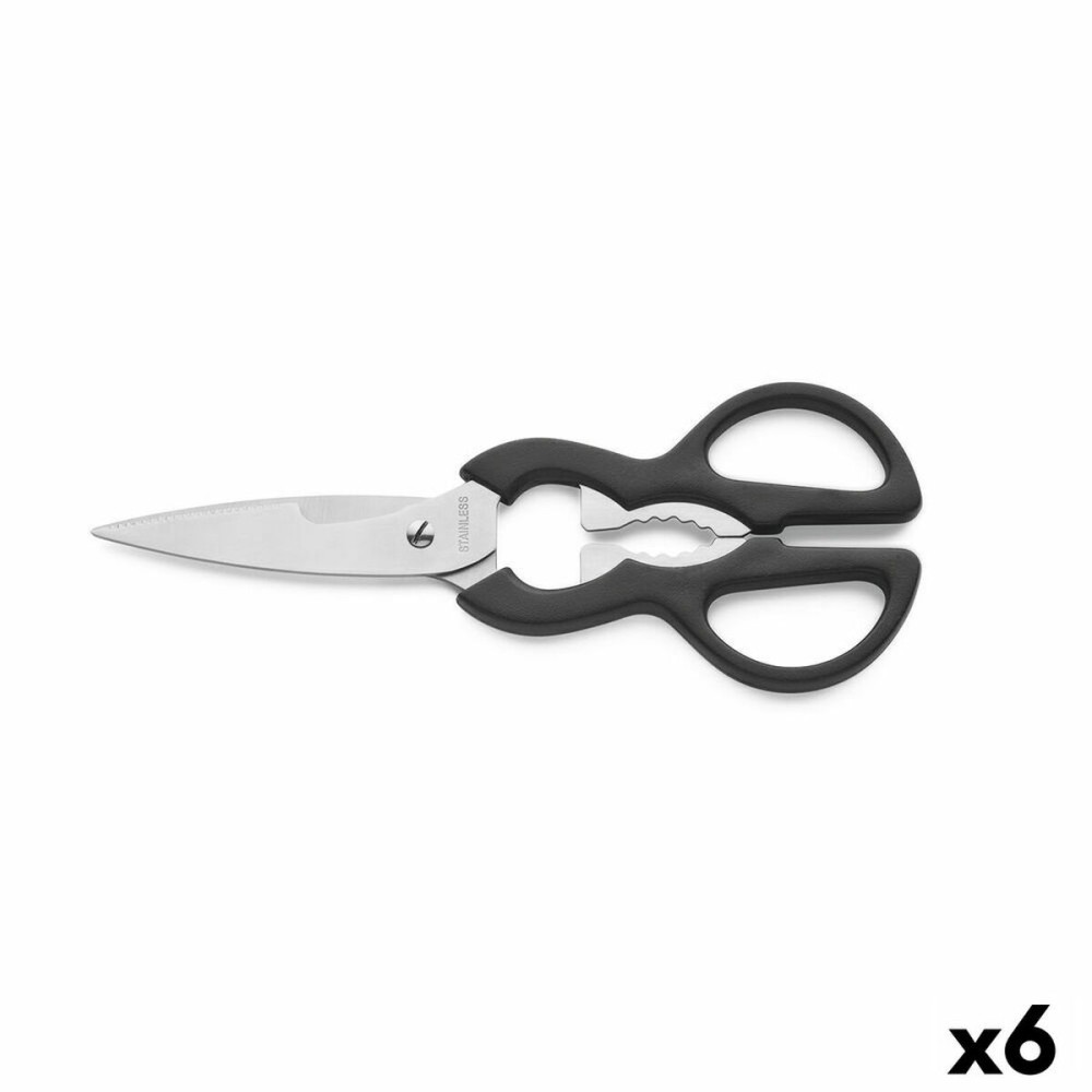 Kräuterschere Richardson Sheffield Artisan Schwarz Metall 21 x 8,5 x 1 cm (6 Stück)