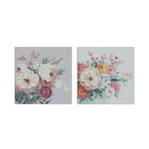Toile DKD Home Decor Toile Bois MDF 80 x 2,8 x 80 cm