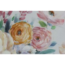 Toile DKD Home Decor Toile Bois MDF 80 x 2,8 x 80 cm