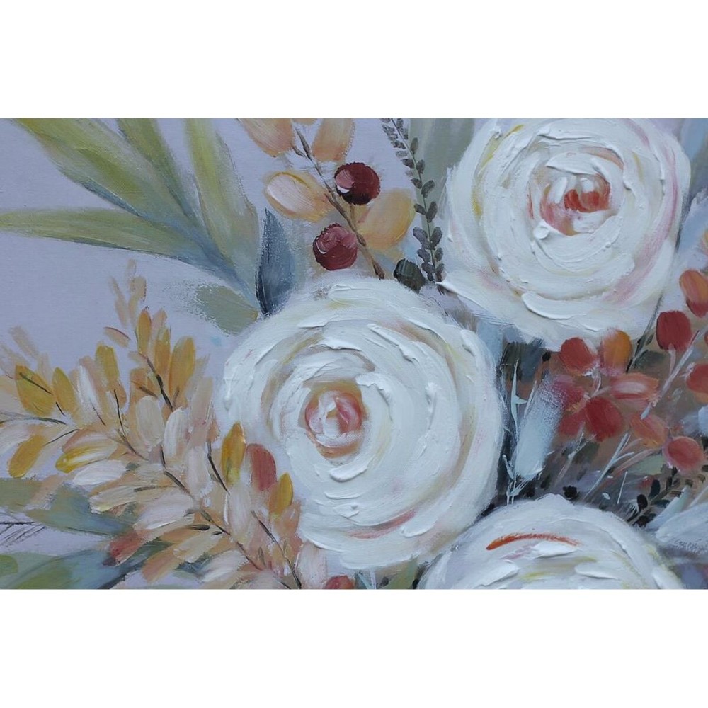 Leinwand DKD Home Decor Leinwand Holz MDF 80 x 2,8 x 80 cm